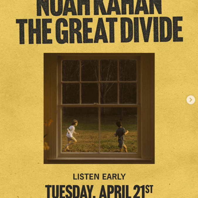 The Great Divide – Noah Kahan Listening Party